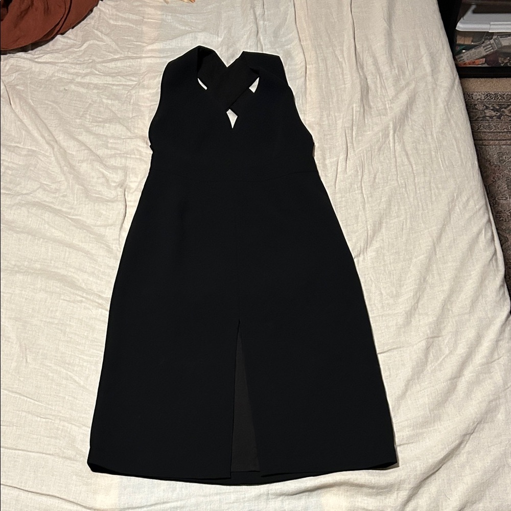 Babaton Black Backless Dress